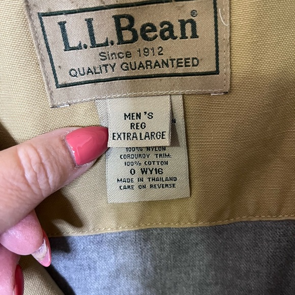 L.L. Bean Men's vintage Field Jacket XL chore barn coat hunting duck canvas - Picture 14 of 15
